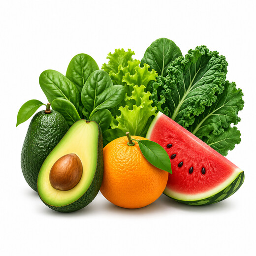 Fruits and vegetables