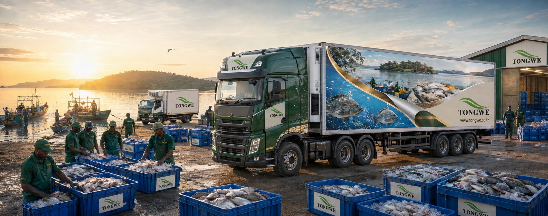TONGWE fisheries and cold-chain distribution
