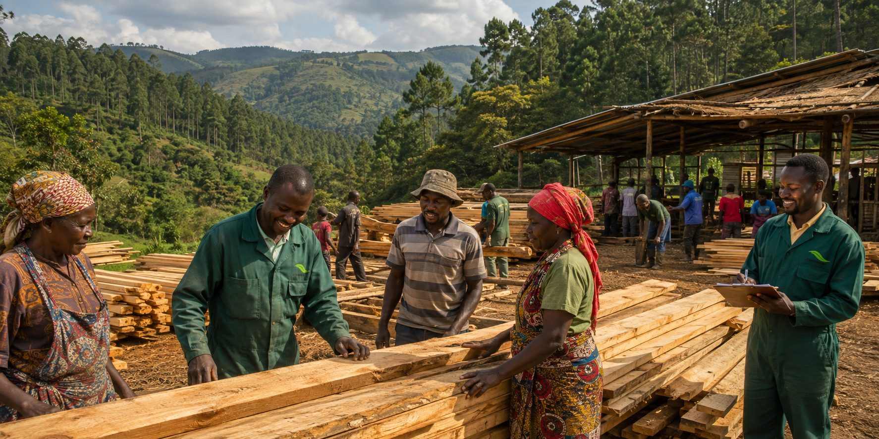 Wood and timber distribution